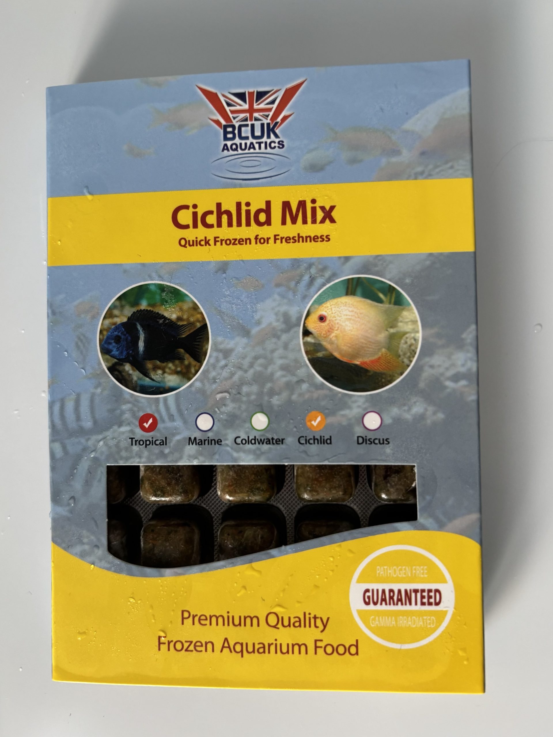 Cichlid Diet Blister Pack